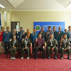 Universitas Negeri Malang (UM) apresiasi dosen-mahasiswa peraih medali di SEA Games 2025. Foto: Universitas Negeri Malang