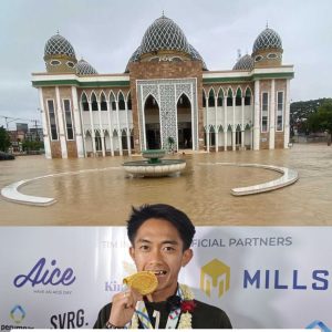 Sepatu Juara SEA Games 2025 Milik Robi Syianturi Laku Rp150 Juta, Dana untuk Pembangunan Masjid di Aceh Tamiang